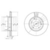 MERCE 2O3421O312 Brake Disc